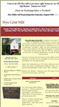 Mobile Screenshot of oldwyemill.org